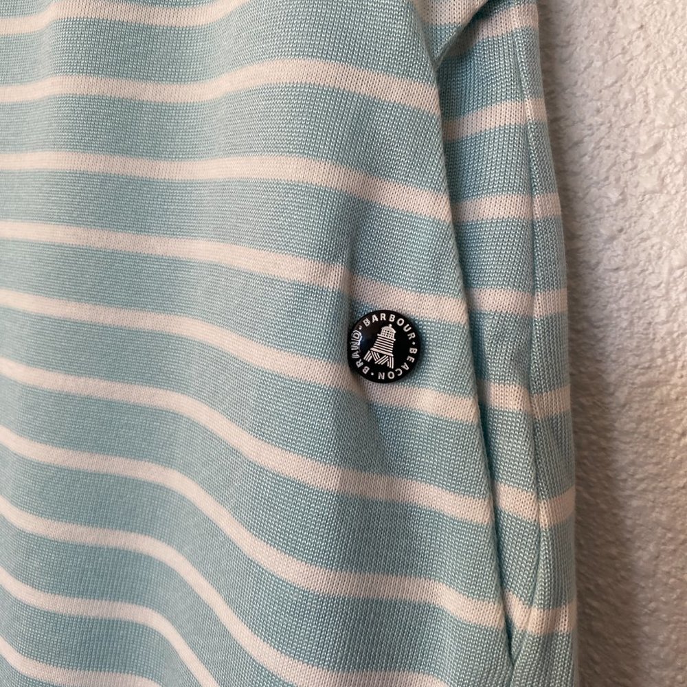 Barbour NWT Dalmore Dress Aqua Size 8 Pocket Tank - Picture 4 of 7